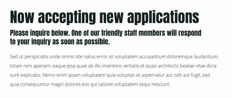 Practical Fonts - Anton, Open Sans