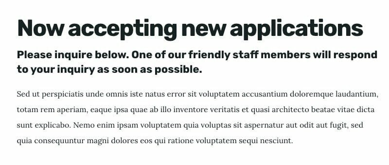 Practical Fonts - Rubik, Lora
