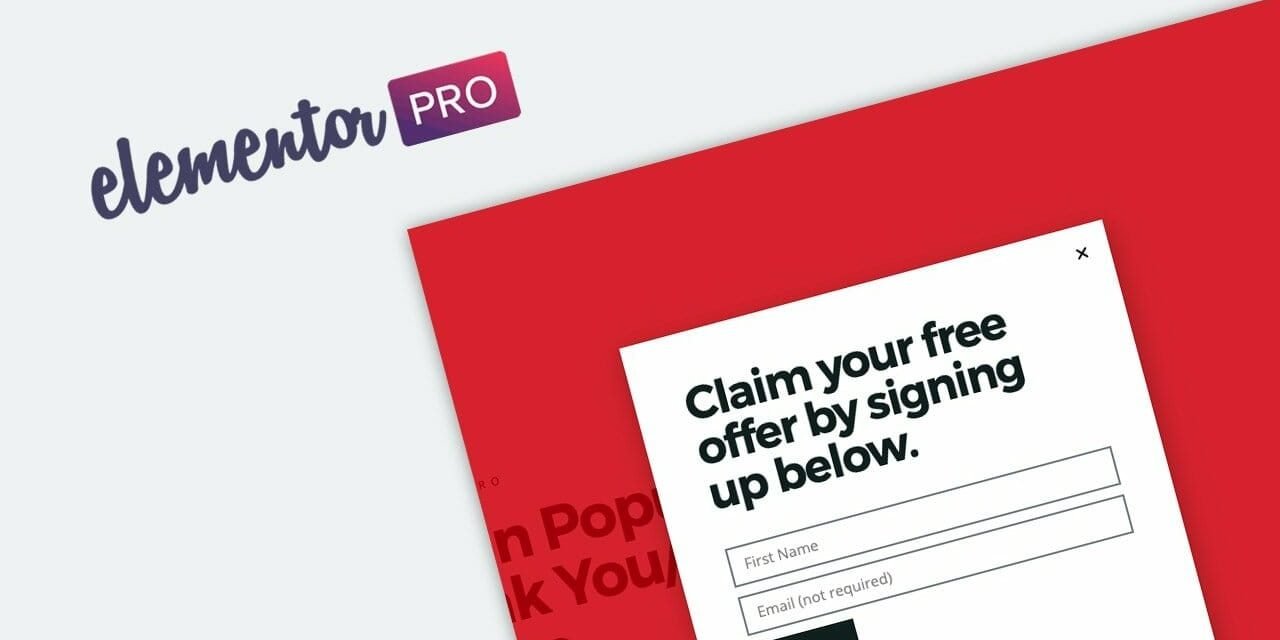Improve User Experience with a Seamless Opt In Popup to Thank You/Offer Popup in Elementor